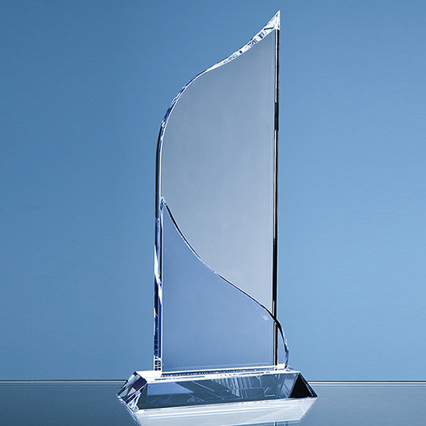 Engraved Crystal Grand Bleu Award