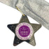 Platinum Jubilee Engraved Star Medal on Ribbon