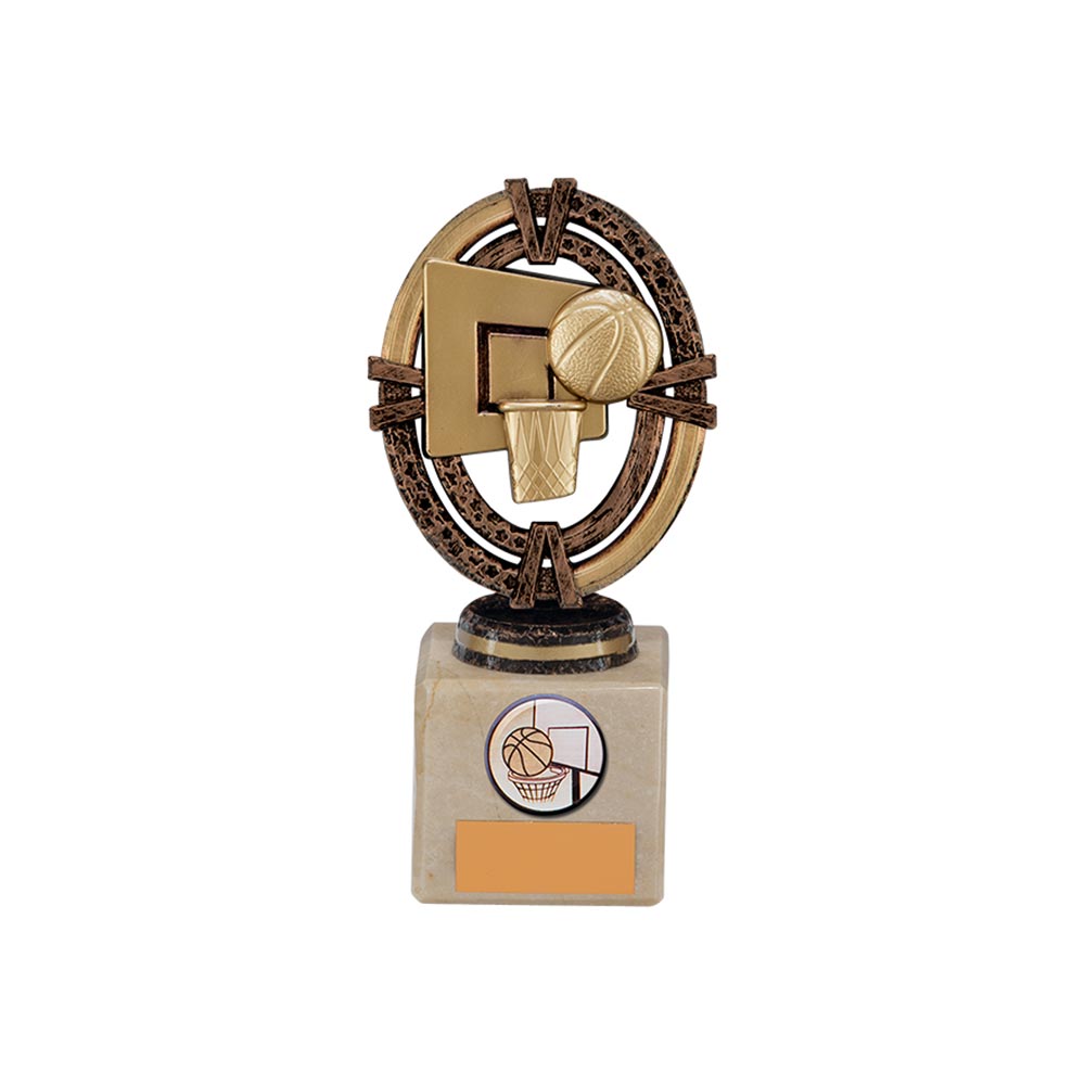 Maverick Legend Block Basketball Trophy