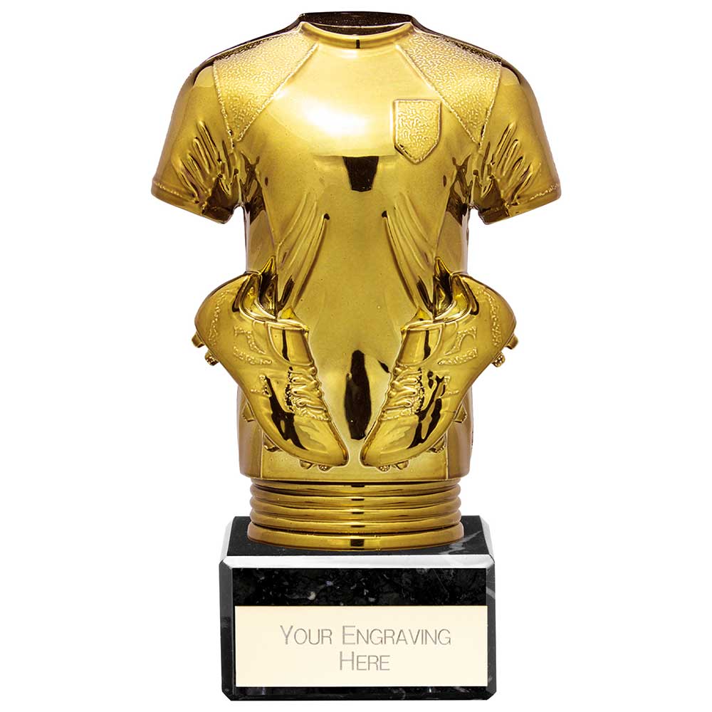 Fusion Viper Legend Football Shirt Award - Black & Gold