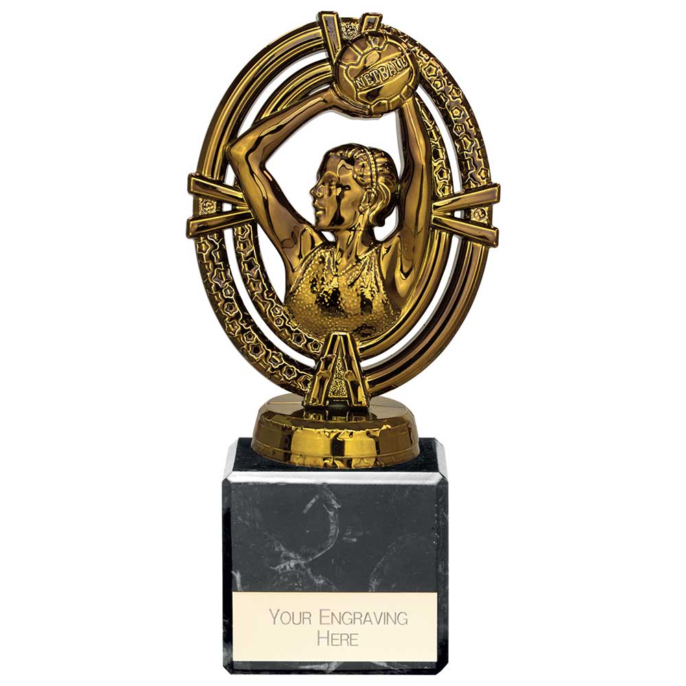 Maverick Legend Netball Award - Fusion Gold