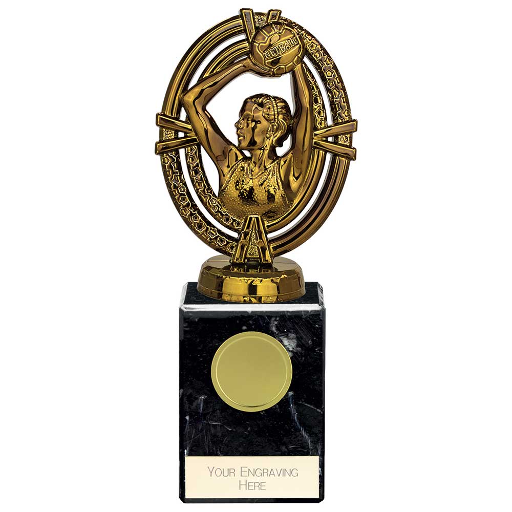 Maverick Legend Netball Award - Fusion Gold