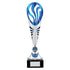 Supreme Plastic Trophy Cup - Silver & Blue