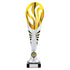 Supreme Plastic Trophy Cup - Silver & Gold