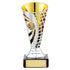 Defender Football Trophy Cup - Silver & Gold