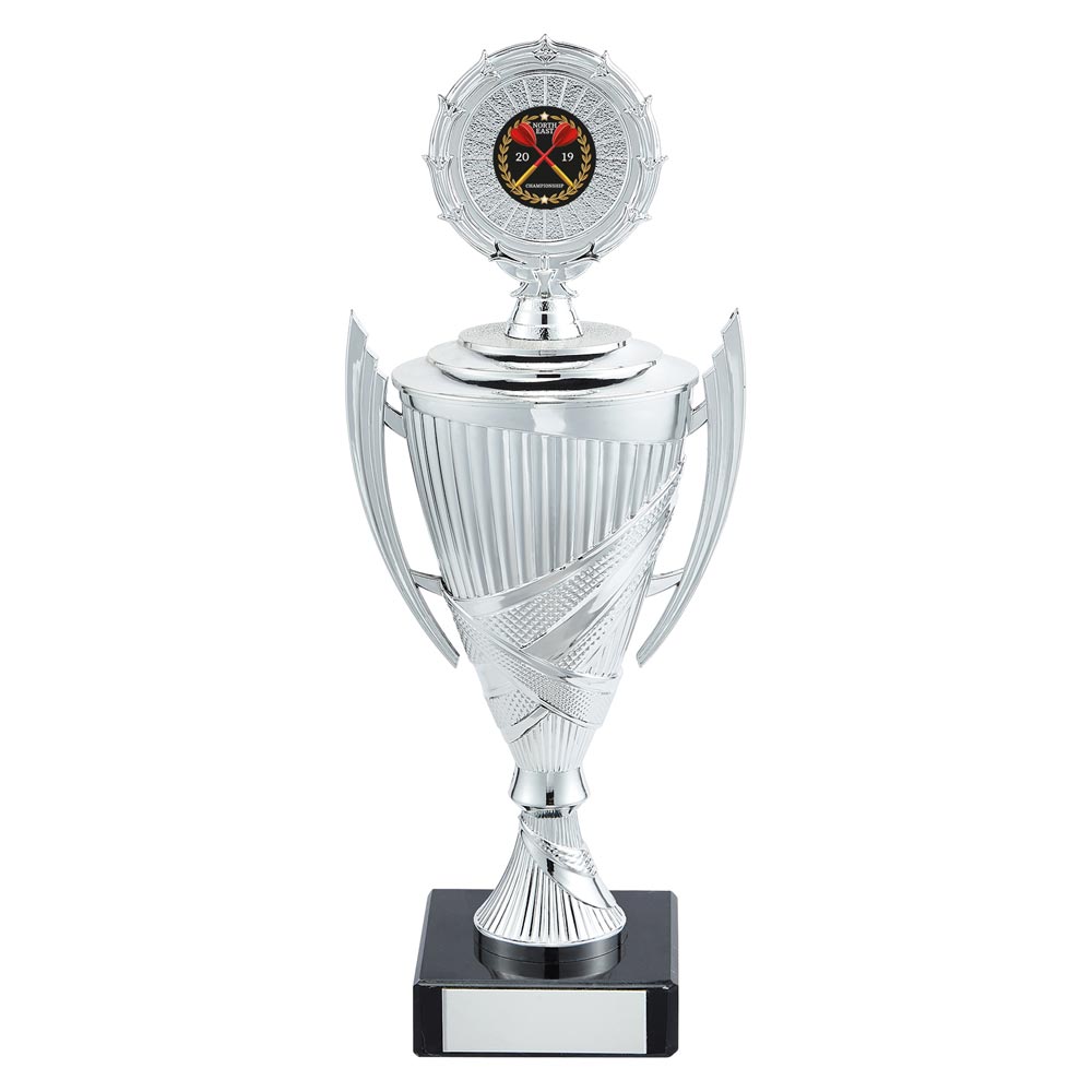 Crusader Plastic Trophy Cup - Silver
