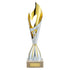 Inferno Plastic Laser Cut Trophy Cup - Silver & Gold