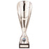 Rising Stars Plastic Laser Cut Trophy Cup - Silver
