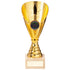 Rising Star Budget Laser Cut Plastic Trophy Cup - Gold