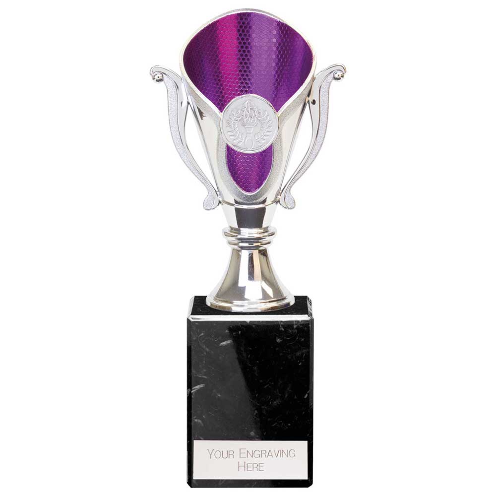 Wizard Legend Trophy Silver & Purple