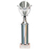 Wizard Plastic Column Trophy Cup - Silver