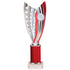 Glamstar Plastic Column Trophy - Red