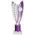 Glamstar Plastic Column Trophy - Purple