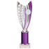 Glamstar Plastic Column Trophy - Purple