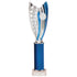 Glamstar Plastic Column Trophy - Blue