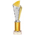 Flash Plastic Chequered Trophy - Gold