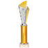 Flash Plastic Chequered Trophy - Gold