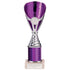 Rising Stars Plastic Column Trophy - Purple