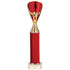 Rising Stars Plastic Column Trophy - Red