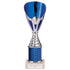 Rising Stars Plastic Column Trophy - Blue