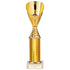 Rising Stars Plastic Column Trophy - Gold