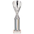 Rising Stars Plastic Column Trophy - Silver