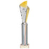 Flash Plastic Chequered Trophy - Gold