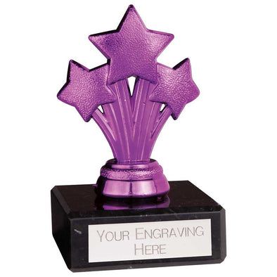 Supernova Star Trophy Purple 90mm
