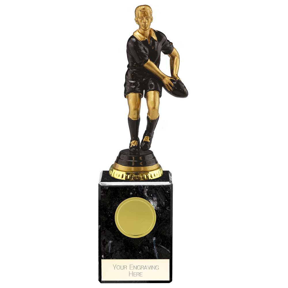 Cyclone Rugby Player Award (Male) - Black & Gold