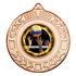 Volleyball Bronze Laurel 50mm Medal