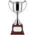 5 Series Revolution Trophy Cup on Square Rosewood Base