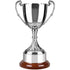 Fluted Endurance Trophy Cup on Rosewood Base