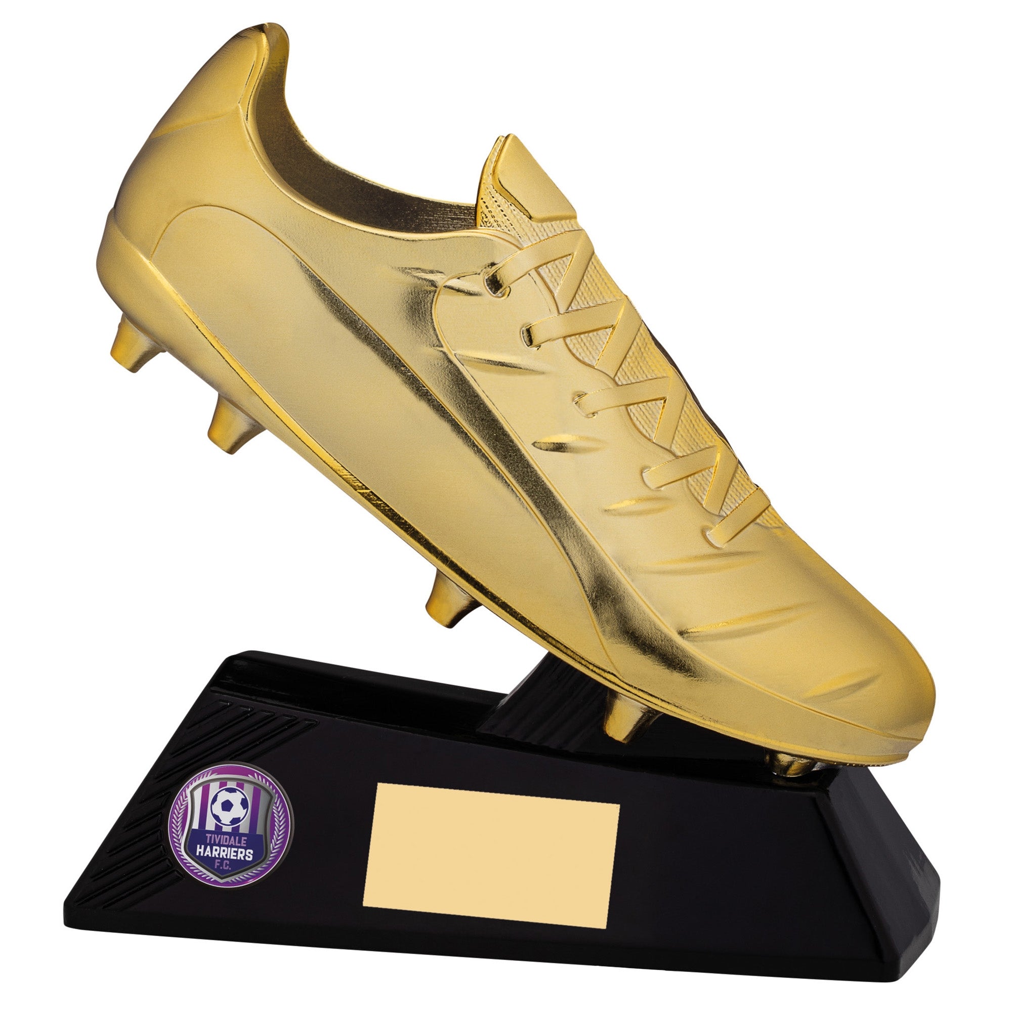 Galaxy Golden Boot Personalised Football Trophy