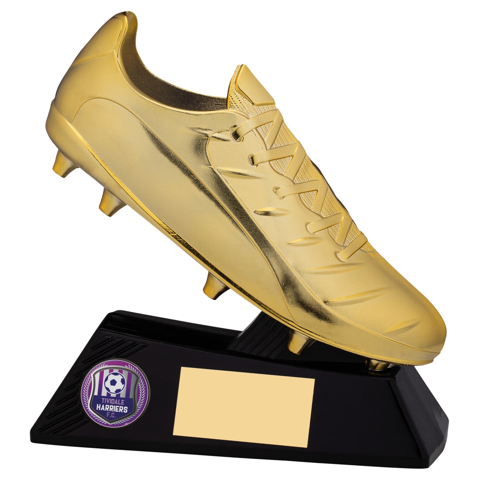 Galaxy Golden Boot Personalised Football Trophy